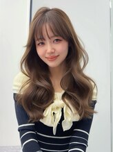 ジュイル ハラジュク(JEWIL HARAJUKU)&nbsp;韓国/韓国ヘア/レイヤーカット/ココアブラウン/原宿/表参道