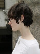 ランド(LAND)&nbsp;レイヤーショート　ハイレイヤーカット  ショートウルフ