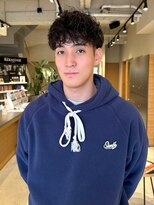 アルジャーノンシロ(ALGERNON shiro)&nbsp;スパイラルパーマ/マッシュパーマ【石川　駿之介】