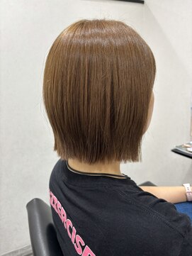 セカンド(Second) Second   ×　切りっぱなしボブ
