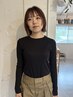 【平日9時限定】カット+カラー+トリートメント(marbb付) ￥11.900～