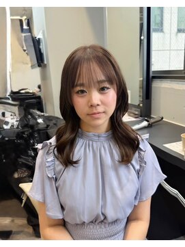 ドットニュー 横浜店(dot.nyu) 【チョコレートベージュ×くびれ巻き】韓国/韓国風/横浜/横浜駅