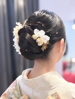 ロゼ(Rose'.)&nbsp;和装に合うアップスタイル