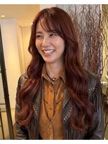 グッドフェローズ ミナミホリエ(GoodFellas minamihorie)&nbsp;大人可愛いロングレイヤーくびれヘア羽エクステ韓国ヘア艶感