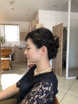 レゴヘアー(LEGO HAIR)&nbsp;編み込みアップスタイル