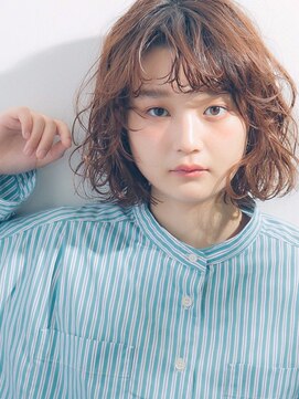 ディッセンバー 渋谷(December) 『December』アッシュベージュのくせ毛風ボブ