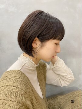 ルーム(room) 【room TAKU】ワイドバングミニボブ【長野 塩尻】