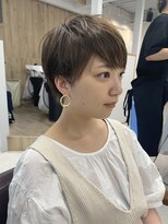 ニコフクオカヘアーメイク(NIKO Fukuoka Hair Make)&nbsp;【NIKO】福岡天神大名耳掛けマッシュショート大人可愛い小顔