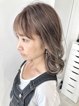 ヘアーライズ 池袋東口店(hair RISE) 外国人風カラーダブルカラーアドミオアマランス