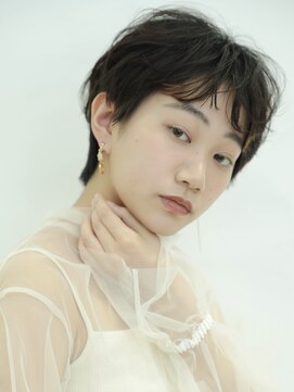 ブティック(boutique) 黒髪マニッシュショート