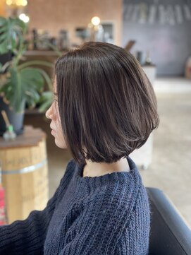 ヘアーインディーズ(HAIR...inD's) 前下がりボブ