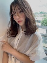 ヘアー リードレス(hair Re:dress)&nbsp;20代30代40代レイヤー シースルーバング 無造作ミディアム