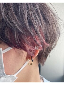 ロージアバイアルティナ(ROSIER by artina) インナーカラー×ローズピンク[ROSIER町田]