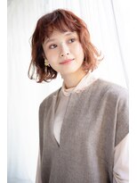 マグノリア オモテサンドウ(MAGNOLiA Omotesando)&nbsp;くしゃっとパーマでイメチェン♪キュートなボブヘア・・・HINATA