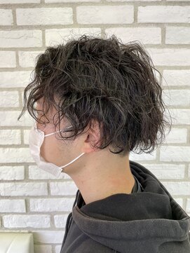 アッシュ 十日市場店(Ash) 波巻きウェーブパーマ