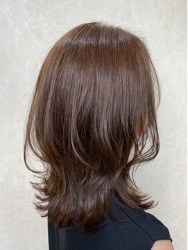 カームバイリコ 学芸大学(calm by liko) 美髪/大人かわいい/こなれミディ/サンドベージュ[学芸大学]