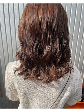 ブルーモスク トウキョウ(TOKYO) コテ巻き風パーマ