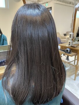 ジーナ 勝どき(Zina) デザインカラー/くびれヘア/似合わせカット/アースカラー[今泉]