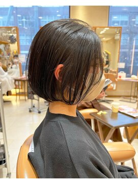 モリオ フロム ロンドン サッポロファクトリー店(morio FROM LONDON) 【morio】札幌ボブ ふわっとエアリーショートボブ