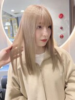 ジゼル(GiseL)&nbsp;【GiseL】ホワイトベージュ　ダブルカラー/ブリーチカラー