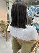 ミィ 表参道(mee.)&nbsp;【mee.】ヤジマ　パツッとボブ　コントラストハイライト