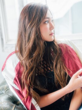 エクファ ヘア リゾート 大津 瀬田店(ex-fa hair resort) 【瀬田◆エクファヘアリゾート】ドライ×くせ毛風ロング