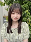 (縮毛矯正/髪質改善/ロングヘア/前髪/韓国レイヤー/小顔)