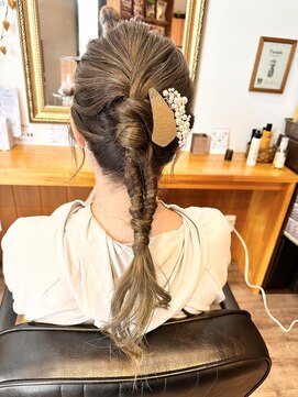 ニュートラル ヘアーアンドビューティー(NEUTRAL hair&beauty) お呼ばれヘア