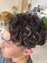 リンナヘアー(Rinna hair) パーマスタイル×ハイライト