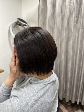 ヘアークラフト サン 住吉店 [ヘアークラフトサン] 大人女性に人気◎ツヤ丸みボブ