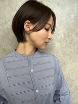 アンバー 池袋(amber)&nbsp;ハンサムショート/ウェットヘア/前髪/レイヤーカット[池袋駅]