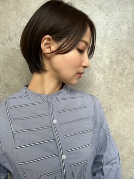 アンバー 池袋(amber) ハンサムショート/ウェットヘア/前髪/レイヤーカット[池袋駅]