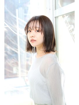 アエレ(Aere) 【Aere池袋】BOB×シースルーバング×外ハネ×サファリ☆小林