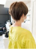 福山Caary20代30代40代50代ショートヘア人気小顔補正立体カット