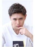 ツーブロックショート