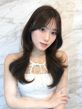 ロンド フィーユ(Lond fille) メルティカラーフェミニンロング似合わせカットレイヤーカット