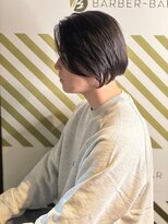 バーバーバー アカバネ(BARBER-BAR AKABANE)&nbsp;色気たっぷり　ミディアムスタイル＃2