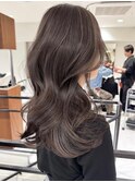 ハイライトバレイヤージュダブルカラーケアブリーチ30代40代