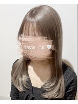 ペイドゥリーヴ(Pays de Reve)&nbsp;レイヤーカット