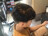 お子様・中・高校生カット　シャンプー込み　￥3300