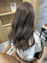 テラスヘア 三条(TERRACEhair) ブリーチなし艶髪ミルクティーカラー