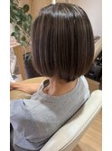白髪ぼかしハイライト