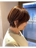プラグ ヘアーデザイン 大名店(PLUG hair design)&nbsp;ショートボブ/前髪あり
