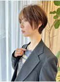 クビレショートボブ