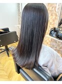 縮毛矯正ロング