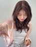 【伸ばし中に方に◎】30%off 前髪カット＋カラー（指名不可）