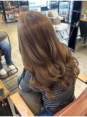【水素カラーで色持ちと艶◎】ベージュカラー