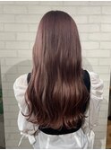 20代30代大人可愛いモカベージュナチュラルロブヘアー美肌