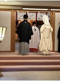 結婚式着付け