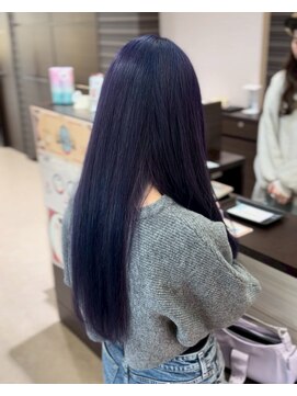 盛岡【大人ブルーブラック】10代20代オススメ退色後もオススメ◎